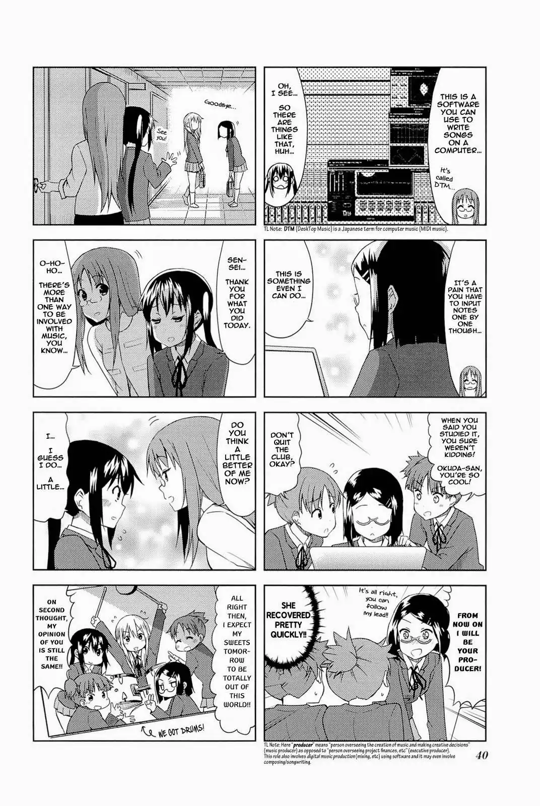 K-ON! - High School Chapter 4 8